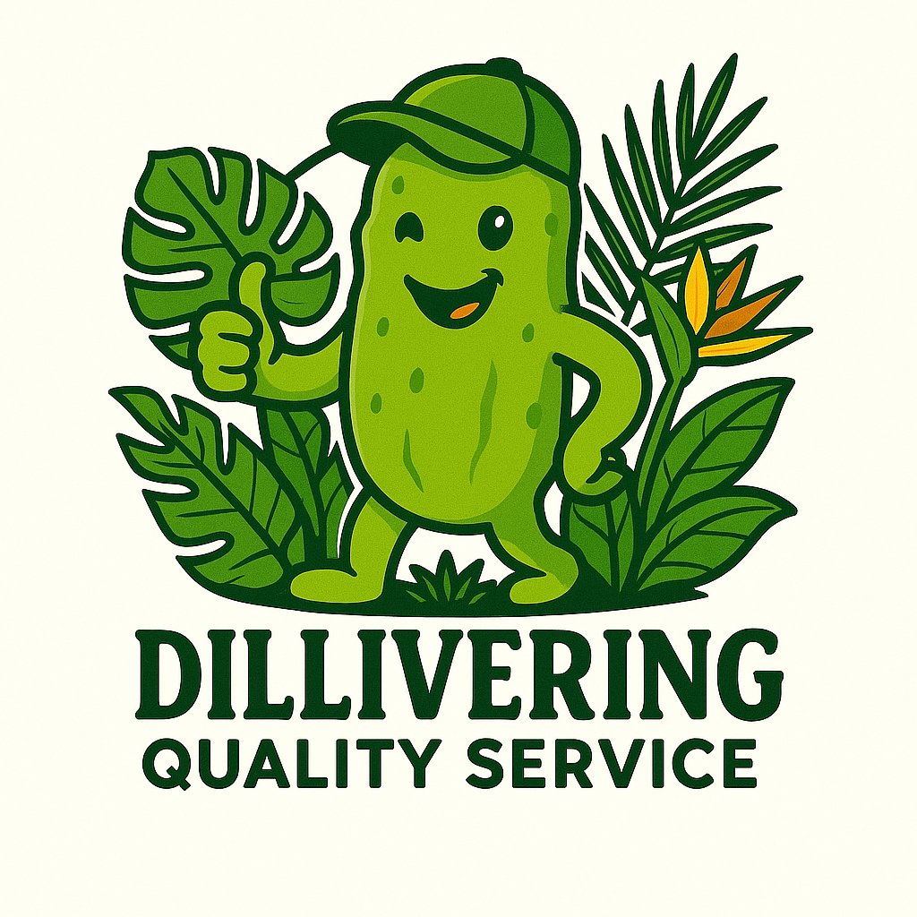 Nickel Pickle mascot giving a thumbs up